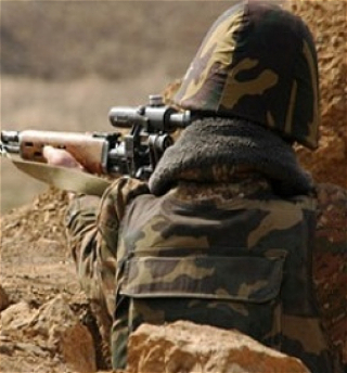 Армия Армении, используя снайперские винтовки, 24 раза нарушила режим прекращения огня