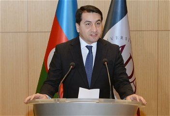 Помощник Президента: «Вместо того,чтобы высказывать абсурдные мысли в связис урегулированием конфликта, армянскойстороне следует предпринять нужныеи необходимые шаги»