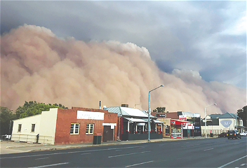 Австралия: пожары,наводнения и пыльные бури