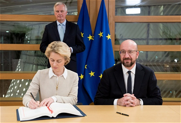 Руководство ЕС подписалосоглашение о Brexit