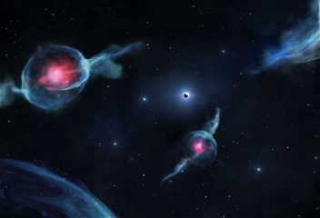 В районе черной дыры нашейгалактики обнаруженынеобычные космические объекты совершенно нового класса