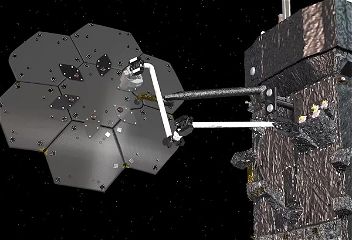 Робот соберет космический аппарат прямо на орбите
