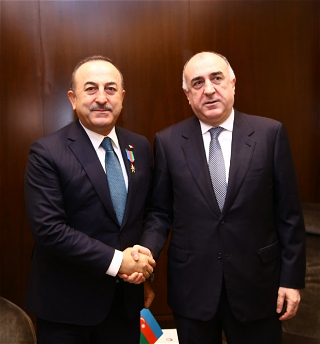 Министр иностранных дел Азербайджанавстретился с турецким коллегой