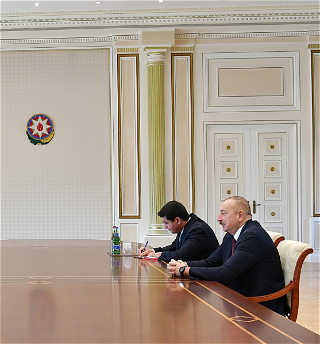 Президент Ильхам Алиев принял делегацию во главе с руководителем Турецко-азербайджанской межпарламентской группы дружбы