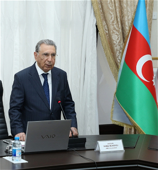В НАНА состоялась встречас председателем Высшей аттестационной комиссии при Президенте Азербайджанской Республики Фамилем Мустафаевым