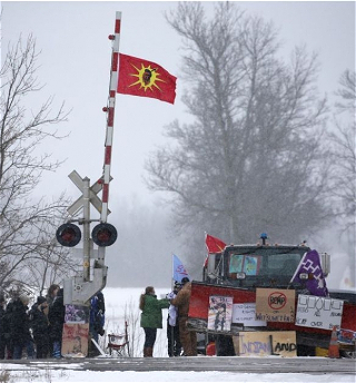 В Канаде возобновилисьдемонстрации коренныхжителей против строительства газопровода