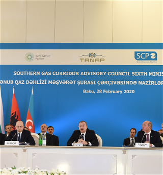 VI заседание министров в рамкахКонсультативного совета Южногогазового коридора продолжило работув пленарных сессиях
