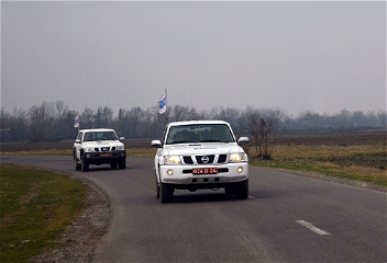 Мониторинг, проведенный на линии соприкосновения войск Азербайджана и Армении, завершился без инцидентов