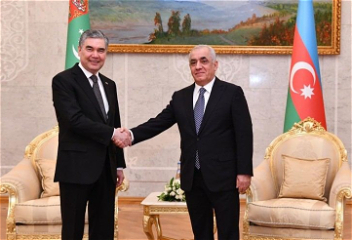 Премьер-министр Али Асадов встретилсяс Президентом Гурбангулы Бердымухамедовым