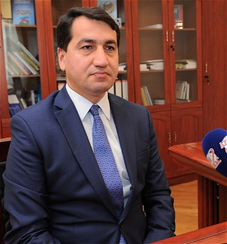 Хикмет Гаджиев: «Политическое руководствонекоторых государств выступаетс искаженными заявлениями в связис выдуманным «армянским геноцидом»