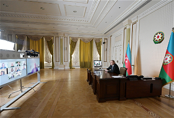 Состоялась видеоконференция междуПрезидентом Ильхамом Алиевым и президентом Европейского банка реконструкции и развития