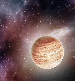 Обнаружена гигантская планета намного больше Юпитера