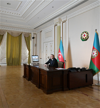 Президент Азербайджана Ильхам Алиев принял в видеоформате генеральногопрокурора Кямрана Алиева