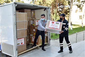 Китайский город Сиань направил в Сумгайытмедицинскую помощь для борьбы с пандемией