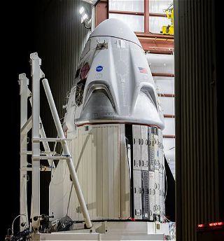 SpaceX Crew Dragon доставили на космодром NASA:запуск запланирован на 27 мая