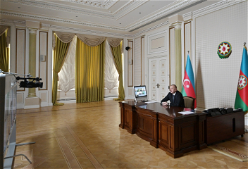По инициативе компании Signify состояласьвидеоконференция между ПрезидентомИльхамом Алиевым и руководителями компании