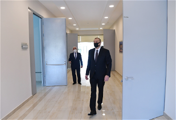 Президент Ильхам Алиев принял участиев открытии в Хатаинском районе Баку принадлежащей «Азерэнержи» подстанции «Ахмедли»