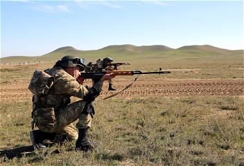 Подразделения вооруженных сил Армении, используя крупнокалиберное оружие, 57 раз нарушили режим прекращения огня