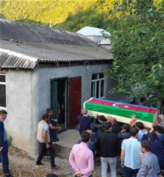 Ставший шехидом азербайджанский солдатпохоронен в Исмаиллы