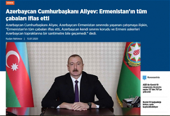 Выступление Президента Ильхама Алиевана заседании Совета безопасностишироко освещено турецкими СМИ