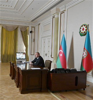 При Президенте Ильхаме Алиевесостоялось совещание в видеоформате,посвященное состоянию водного хозяйства