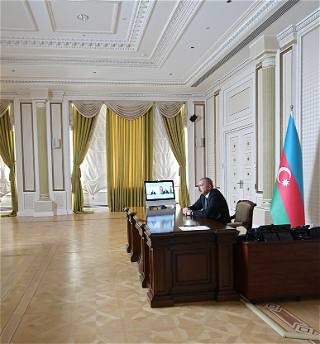 Президент Ильхам Алиев принял в видеоформатеЭмина Амруллаева в связи с назначениемего министром образования