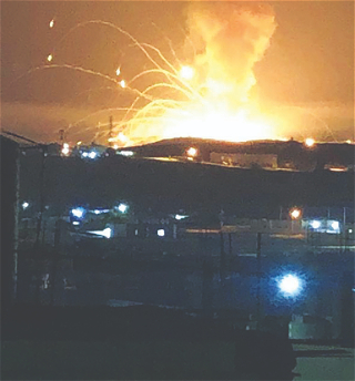 Мощнейший взрыв в Иорданиипрогремел на складе с минометнымиснарядами