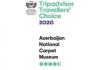 Азербайджанский национальныймузей ковра в очередной раз удостоенсертификата Travelers’Choise