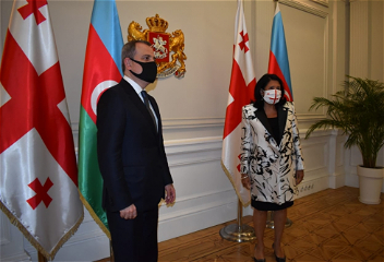 Президент Грузии приняла министра иностранных дел Азербайджана