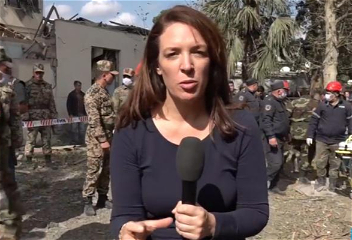 Телеканал France 24 распространил репортаж о ракетном обстреле Арменией Гянджи
