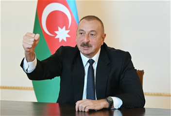 Президент Ильхам Алиев:«Азербайджанская армия освободилаот оккупации 3 села Физулинскогорайона, 5 сел Ходжавендского района»