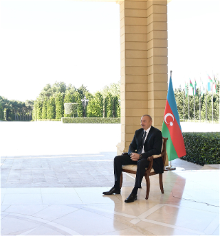 Президент Ильхам Алиевдал интервью турецкомутелеканалу Haber Türk
