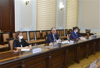 Генеральный прокурор встретился с посломРеспублики Таджикистан в Азербайджане