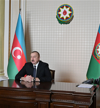 Президент Ильхам Алиев:«С освобождением поселка Агбендобеспечен полный контрольнад государственной границейАзербайджана и Ирана»