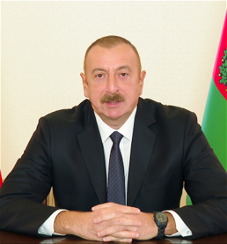 Президент Азербайджана Ильхам Алиевобратился к народу