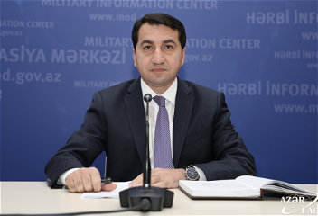 Хикмет Гаджиев: «Применение Арменией кассетных бомб рассчитано на как можно большее число жертв среди гражданского населения»