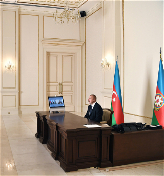 Президент Ильхам Алиев дал интервьюиспанскому информационному агентству EFE