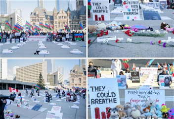 Азербайджанцы Канады собрались,чтобы почтить память жертв террора