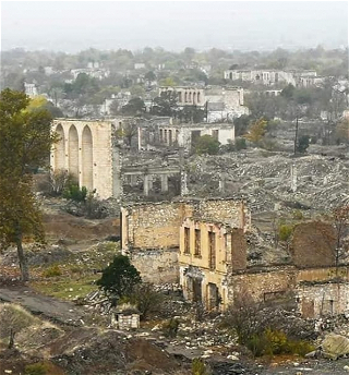 Associated Press пишет о разрушениях,совершенных армянами в городе Агдам