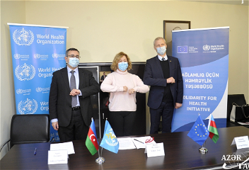 Евросоюз и ВОЗ поддерживают обеспечивание в Азербайджане пациентовс коронавирусом и медработников медоборудованием и средствами защиты