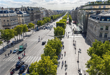 Елисейские поля в Париже превратятв «необыкновенный сад» к 2030 году