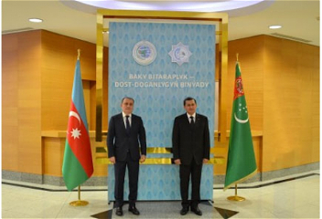 Состоялась встреча глав МИДАзербайджана и Туркменистана
