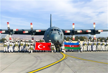 Новые инженерная техника и оборудованиедоставлены из Турции в Азербайджан