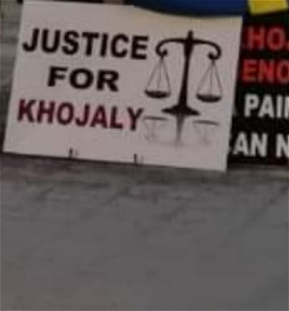 В Стокгольме размещены плакаты«Справедливость к Ходжалы!»