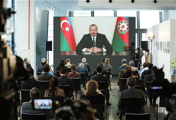 Президент Ильхам Алиев провел пресс-конференциюдля представителей местных и зарубежных СМИ