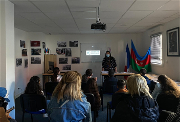В школе «Карабах» в Нанте организован урок, посвященный Ходжалинскому геноциду