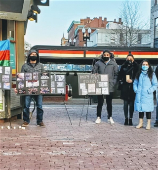 В американском городе Бостон проведенаакция в связи с Ходжалинским геноцидом