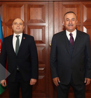 Министр культуры Азербайджана встретилсяс министром иностранных дел Турции
