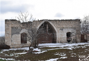 Историко-религиозные памятники Азербайджана,подвергшиеся армянскому вандализму: мечеть Гияслы