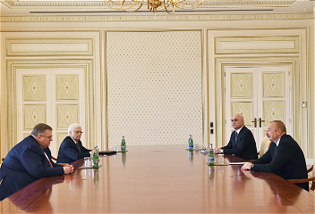 Президент Ильхам Алиев принял заместителя председателя Правительства России